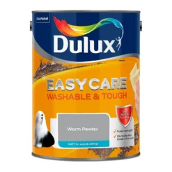 Dulux Easycare Washable & Tough Matt Paint Warm Pewter - 5L 12 Dulux Easycare Washable & Tough Matt Paint Warm Pewter - 5L -Laura Paint Shop 12819754 9284833216738396