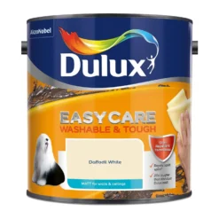 Dulux Easycare Washable & Tough Matt Paint Daffodil White - 2.5L 12 Dulux Easycare Washable & Tough Matt Paint Daffodil White - 2.5L -Laura Paint Shop 12819777 4304833219003783