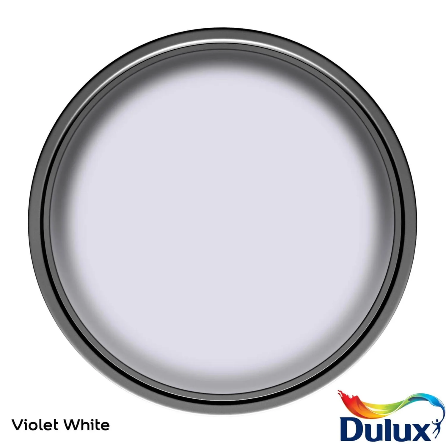 Dulux Easycare Washable & Tough Matt Paint Violet White - 2.5L 5 Dulux Easycare Washable & Tough Matt Paint Violet White - 2.5L - Image 3