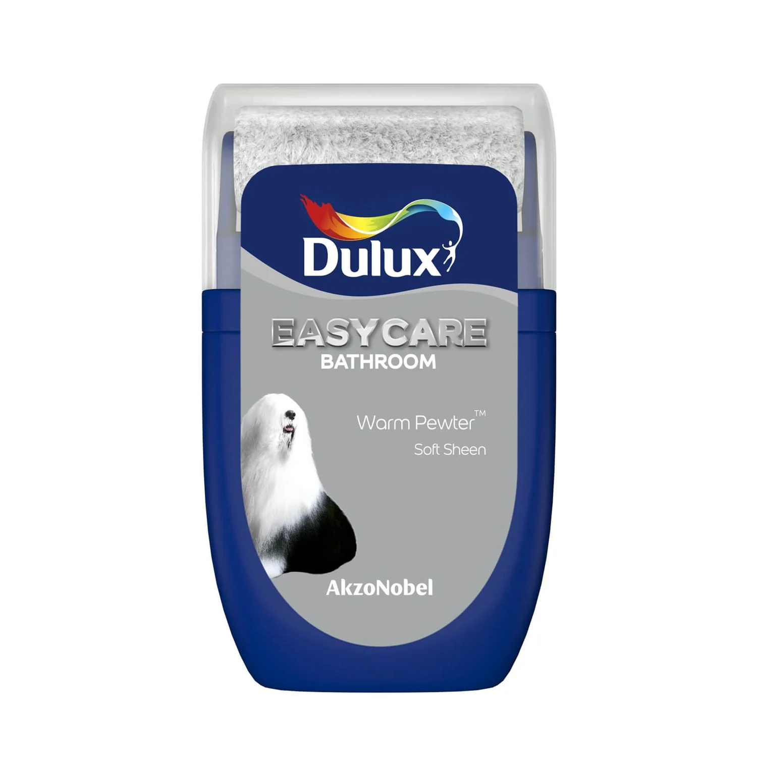 Dulux Easycare Bathroom Warm Pewter Tester Paint - 30ml 3 Dulux Easycare Bathroom Warm Pewter Tester Paint - 30ml