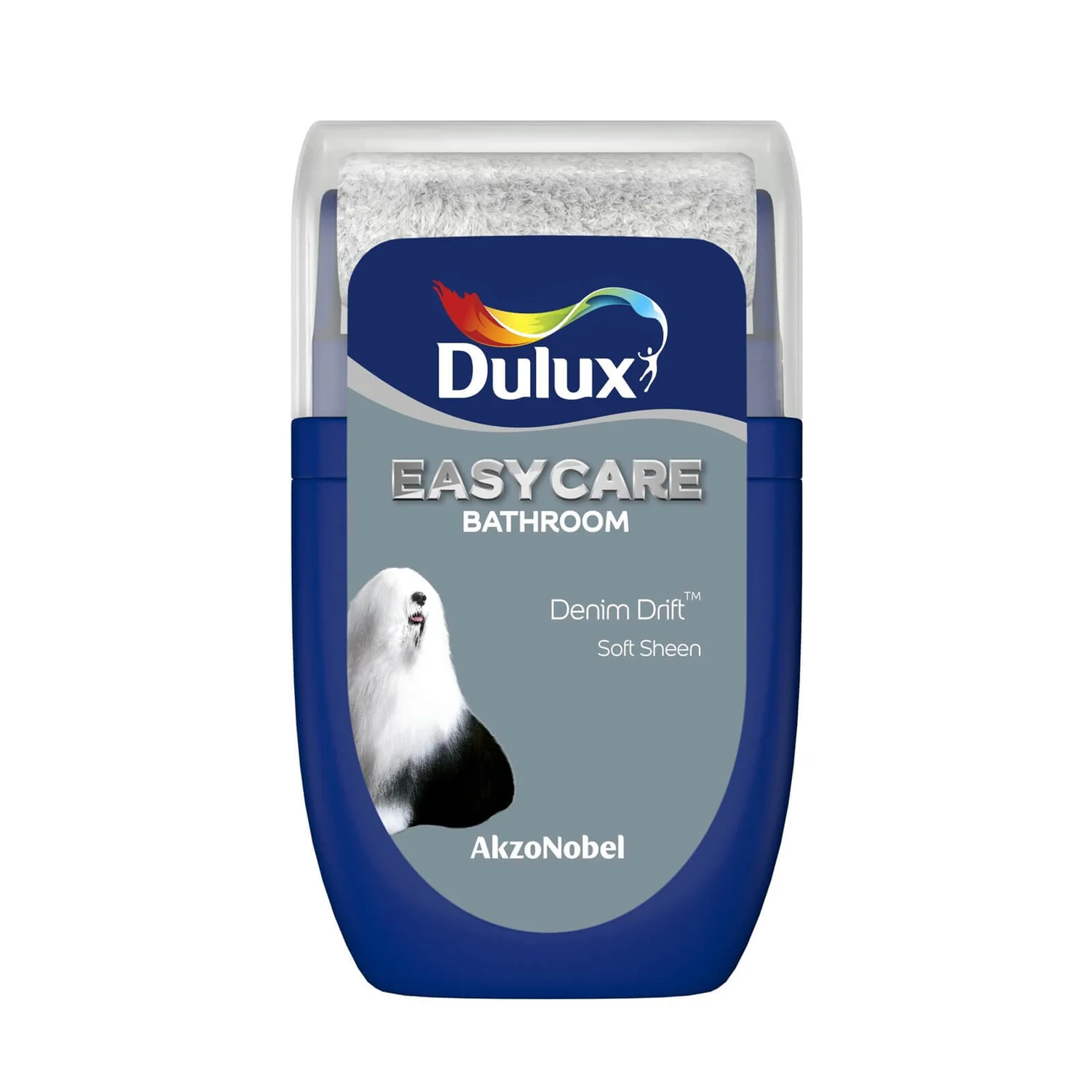 Dulux Easycare Bathroom Denim Drift Tester Paint - 30ml 3 Dulux Easycare Bathroom Denim Drift Tester Paint - 30ml
