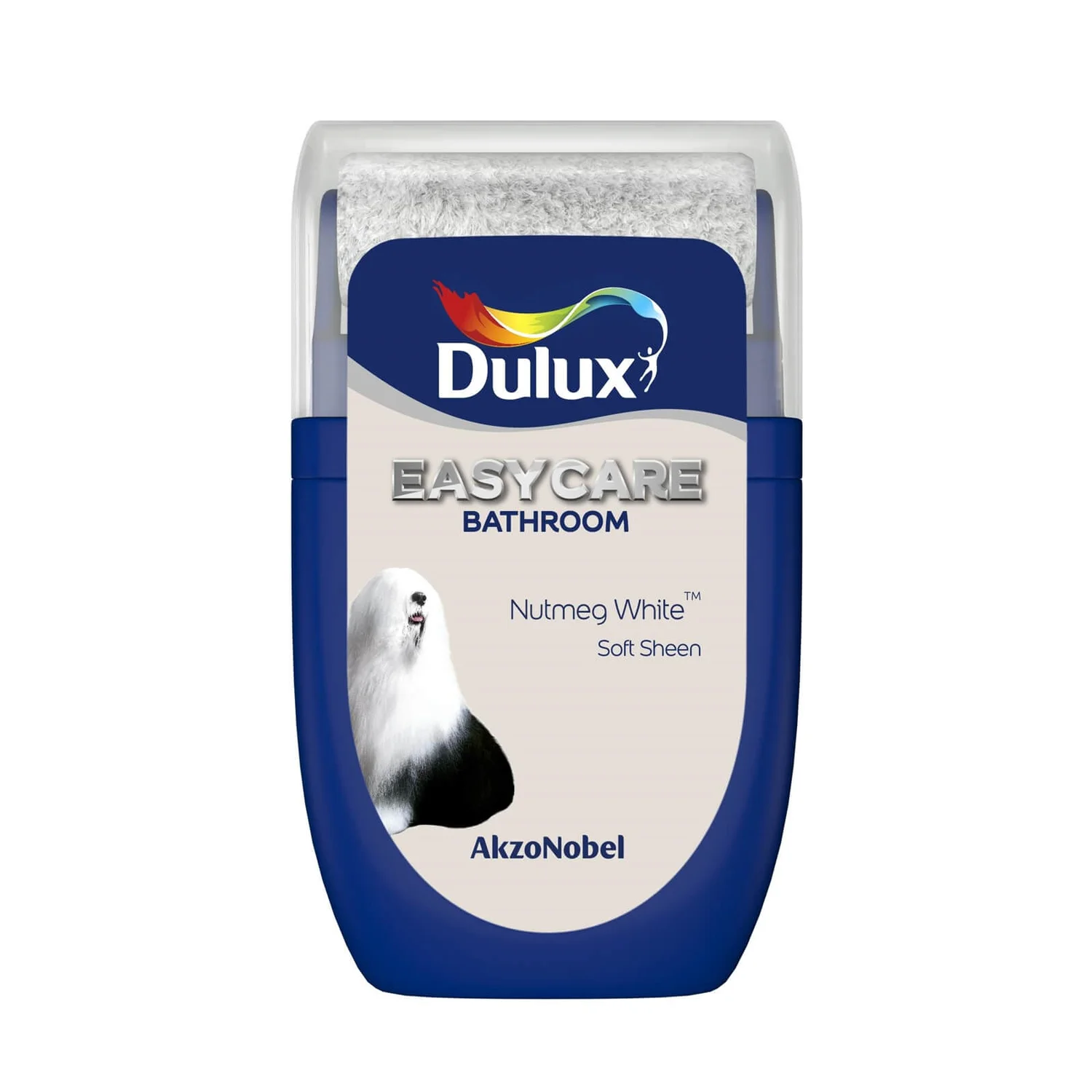 Dulux Easycare Bathroom Nutmeg White Tester Paint - 30ml 3 Dulux Easycare Bathroom Nutmeg White Tester Paint - 30ml