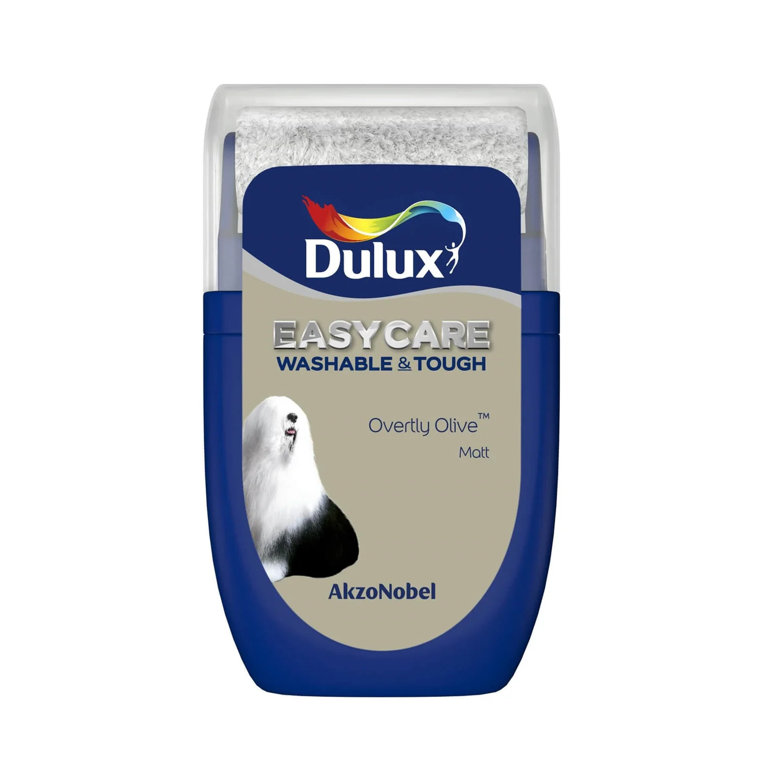 Dulux Easycare Washable & Tough Paint Overtly Olive - Tester 30ml 3 Dulux Easycare Washable & Tough Paint Overtly Olive - Tester 30ml