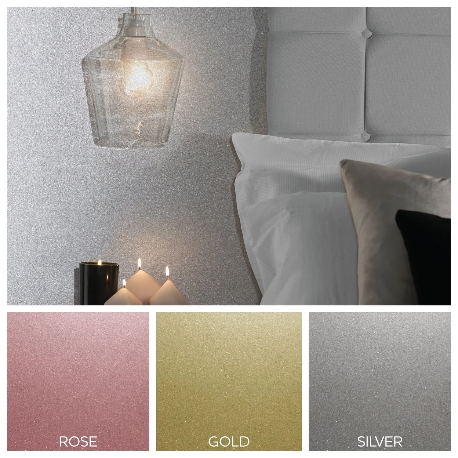 Rust-Oleum Medium Shimmer Rose Glitter - 250ml 6 Rust-Oleum Medium Shimmer Rose Glitter - 250ml - Image 4