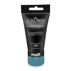 Crown Walls & Ceilings Matt Emulsion Paint Teal - Tester 40ml 15 Crown Walls & Ceilings Matt Emulsion Paint Teal - Tester 40ml -Laura Paint Shop 12823120 8224978275955320