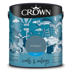 Crown Walls & Ceilings Matt Emulsion Paint Runaway - 2.5L 19 Crown Walls & Ceilings Matt Emulsion Paint Runaway - 2.5L -Laura Paint Shop 12823147 1484969525833711