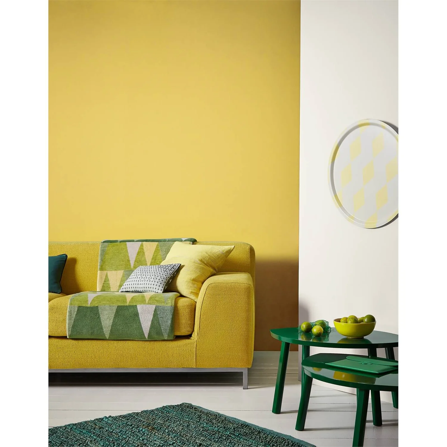 Crown Easyclean® Washable & Wipeable Multi Surface Matt Paint Mustard Jar® - 2.5L 5 Crown Easyclean® Washable & Wipeable Multi Surface Matt Paint Mustard Jar® - 2.5L - Image 3