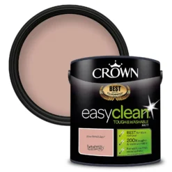 Crown Easyclean® Washable & Wipeable Multi Surface Matt Paint Powdered Clay® - 2.5L