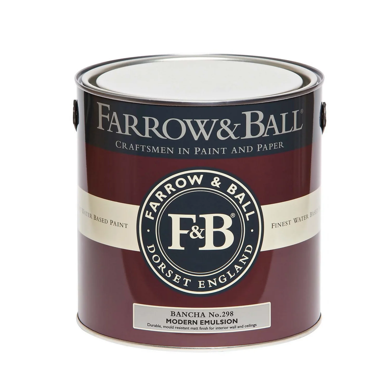Farrow & Ball Modern Matt Emulsion Paint Bancha - 2.5L 6 Farrow & Ball Modern Matt Emulsion Paint Bancha - 2.5L - Image 4