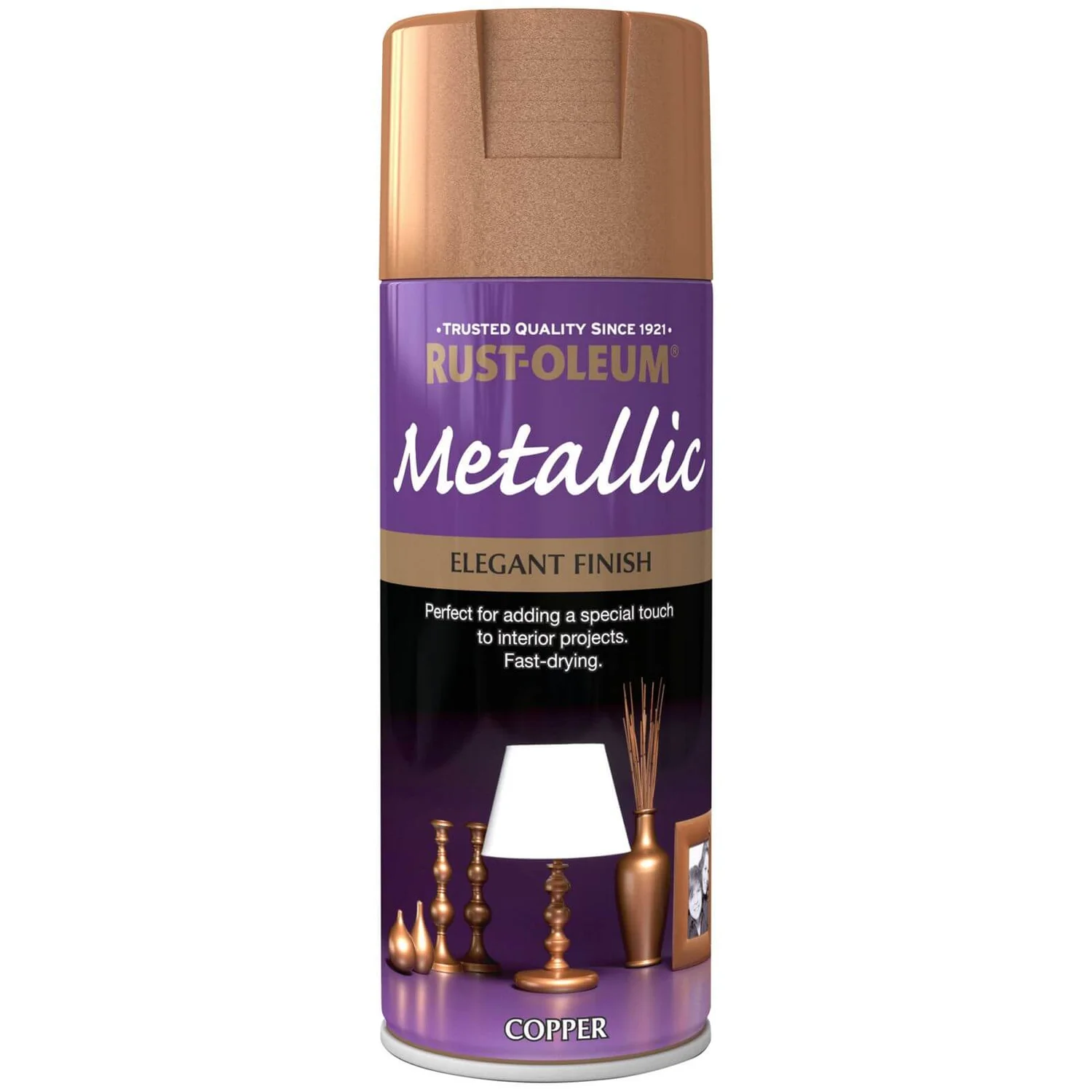 Rust-Oleum Copper - Metallic Spray Paint - 400ml 3 Rust-Oleum Copper - Metallic Spray Paint - 400ml