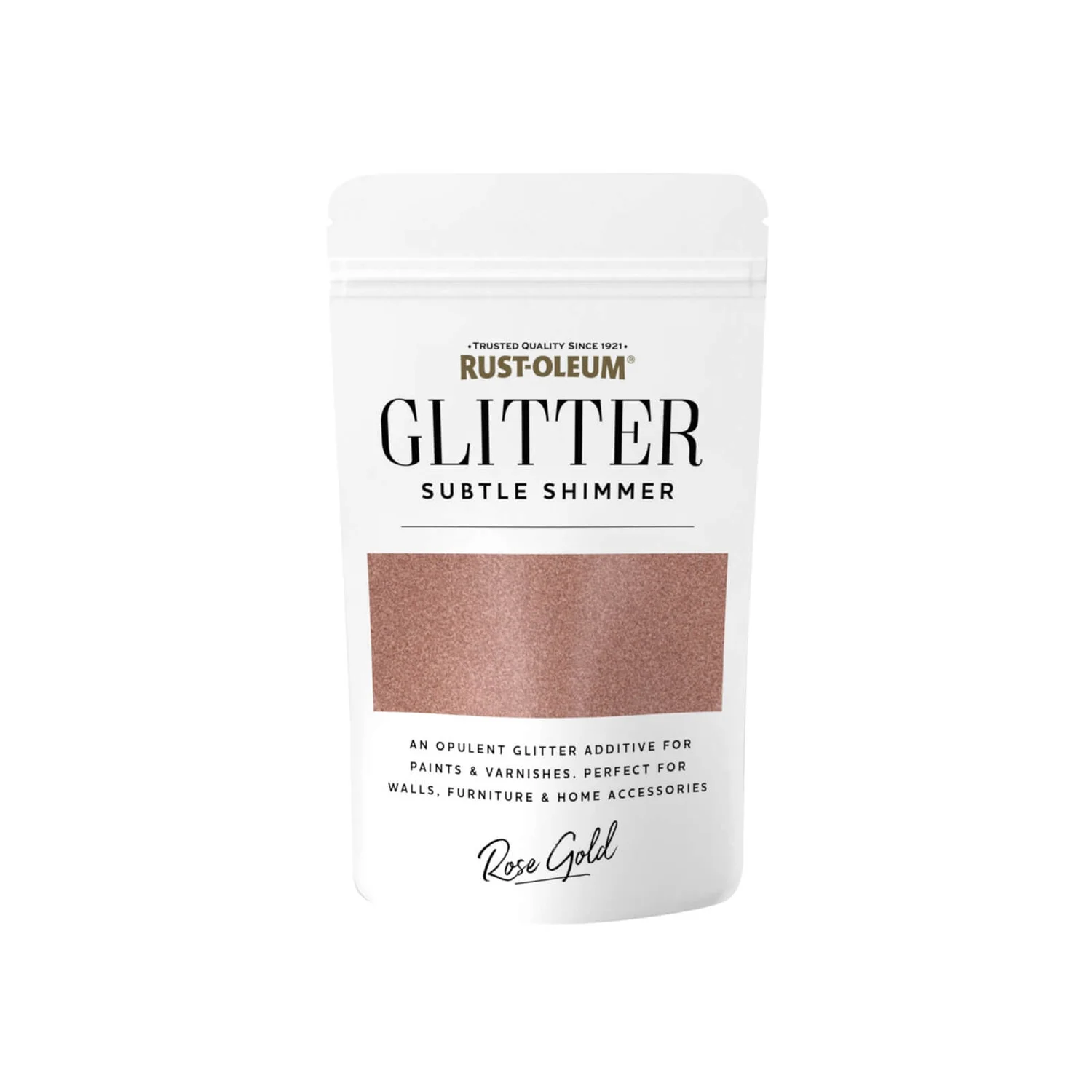 Rust-Oleum Glitter Subtle Shimmer Rose - 70g 3 Rust-Oleum Glitter Subtle Shimmer Rose - 70g