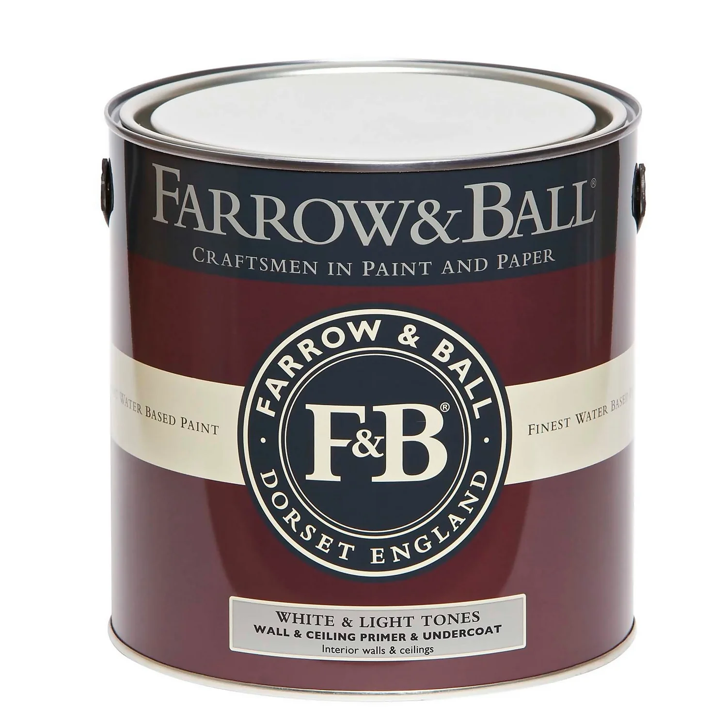 Farrow & Ball Primer Wall & Ceiling Primer & Undercoat White & Light Tones - 2.5L 5 Farrow & Ball Primer Wall & Ceiling Primer & Undercoat White & Light Tones - 2.5L - Image 3