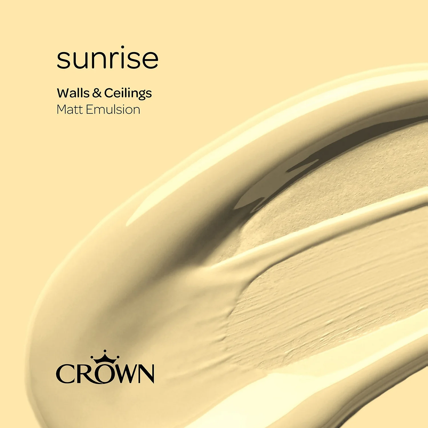 Crown Walls & Ceilings Matt Emulsion Paint Sunrise - 2.5L 9 Crown Walls & Ceilings Matt Emulsion Paint Sunrise - 2.5L - Image 7