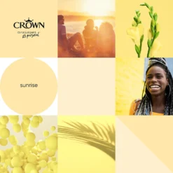 Crown Walls & Ceilings Matt Emulsion Paint Sunrise - 2.5L 16 Crown Walls & Ceilings Matt Emulsion Paint Sunrise - 2.5L -Laura Paint Shop 12832279 5724969530198900