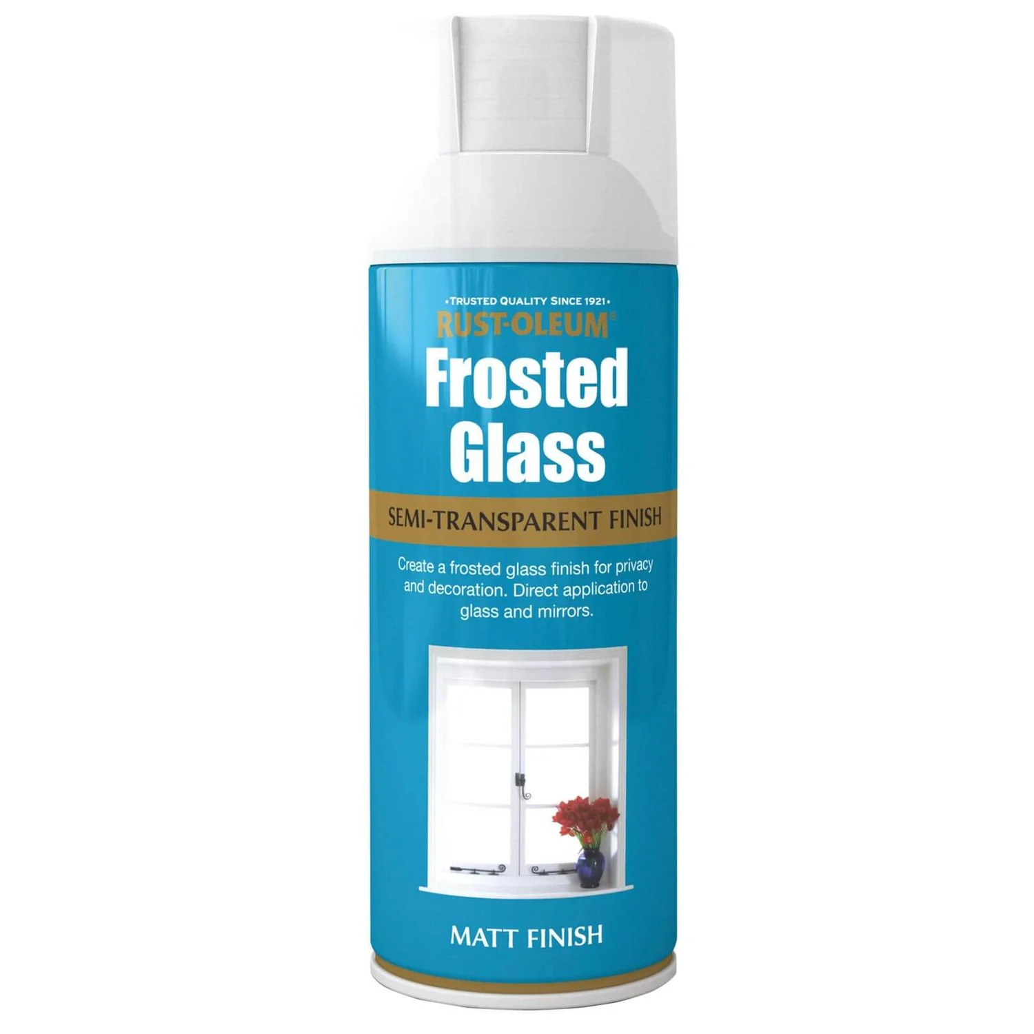Rust-Oleum Spray Paint - Frosted Glass - 400ml 3 Rust-Oleum Spray Paint - Frosted Glass - 400ml