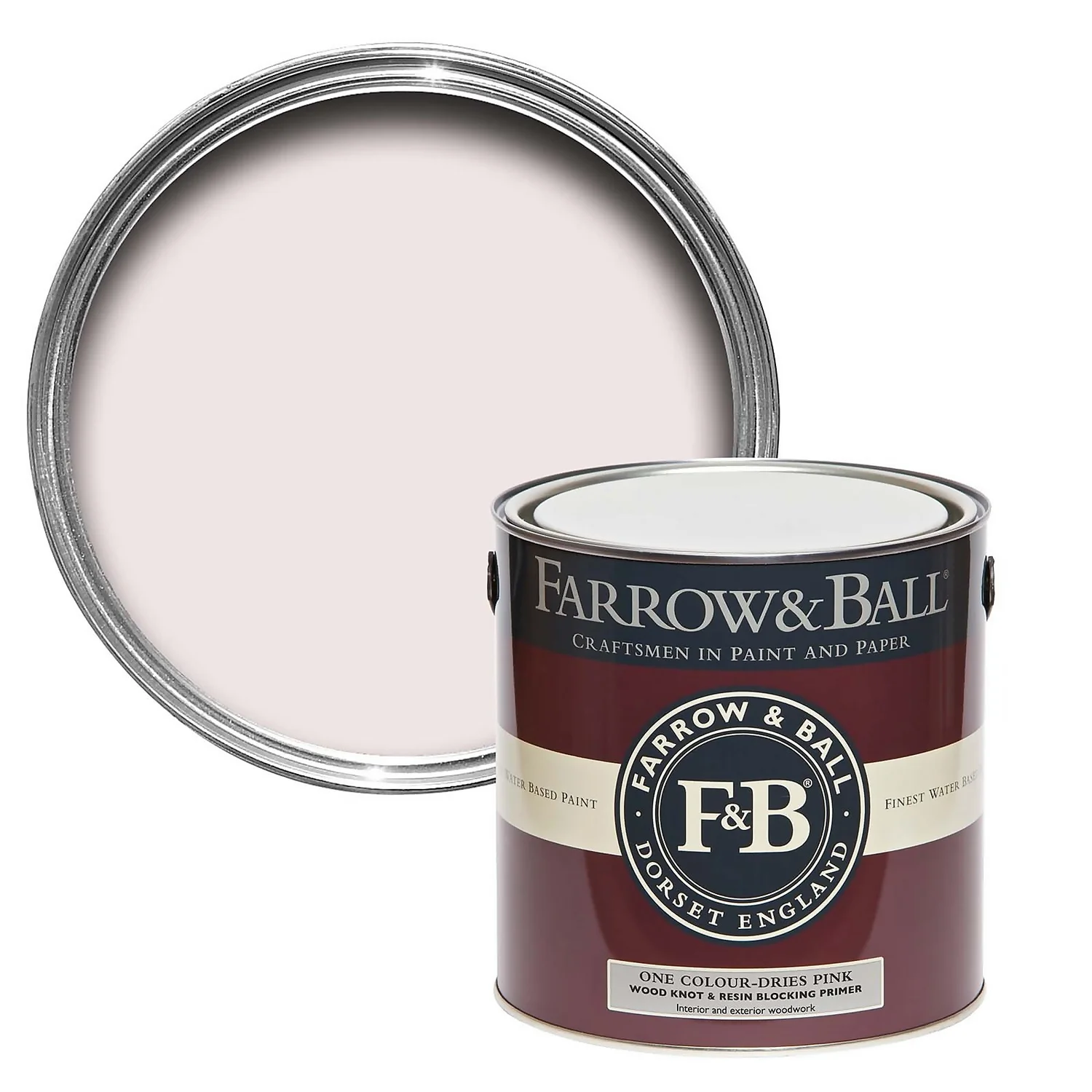 Farrow & Ball Primer Wood Knot & Resin Blocking Primer - 2.5L 3 Farrow & Ball Primer Wood Knot & Resin Blocking Primer - 2.5L