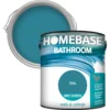 Homebase Bathroom Mid Sheen Paint - Teal 2.5L 1 Homebase Bathroom Mid Sheen Paint - Teal 2.5L -Laura Paint Shop 12832694 5474831918570035