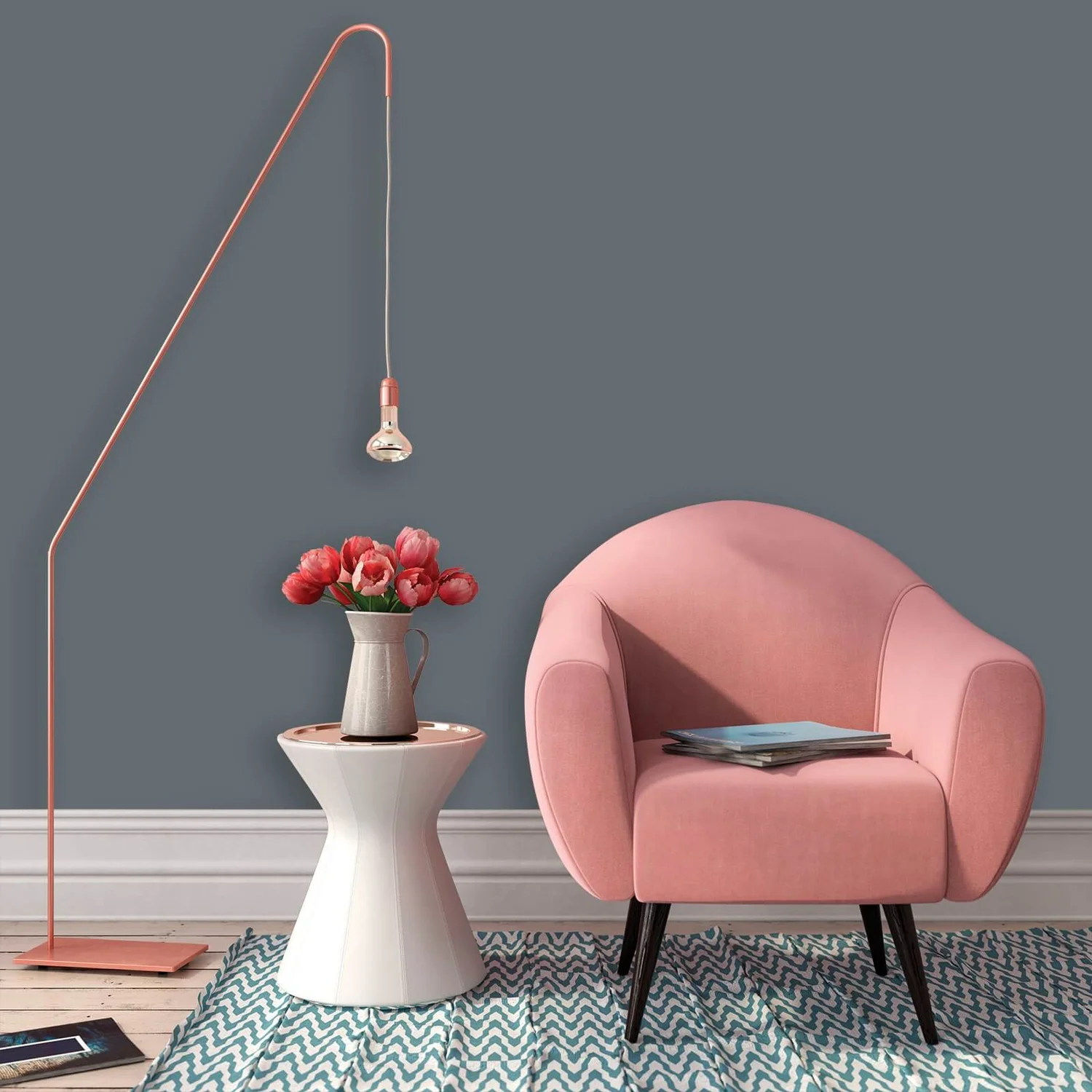 Homebase Interior Quick Dry Gloss Paint Thunder - 750ml 6 Homebase Interior Quick Dry Gloss Paint Thunder - 750ml - Image 4