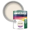 Homebase Interior Quick Dry Satin Paint Opal Cream - 750ml -Laura Paint Shop 12833067 1624831918175199