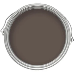 Homebase Smooth Masonry Paint - Bitter Chocolate 2.5L