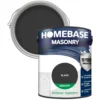 Homebase Smooth Masonry Paint - Black 5L 1 Homebase Smooth Masonry Paint - Black 5L -Laura Paint Shop 12833264 1014831918537941