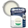 Homebase Smooth Masonry Paint - Butter Cream 5L 2 Homebase Smooth Masonry Paint - Butter Cream 5L -Laura Paint Shop 12833414 2624831917954525