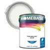Homebase Matt Emulsion Paint Pure Brilliant White - 5L 1 Homebase Matt Emulsion Paint Pure Brilliant White - 5L -Laura Paint Shop 12833754 3754831917858120