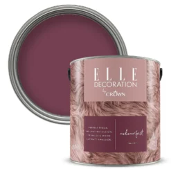 ELLE Decoration By Crown Flat Matt Paint Colourfast - 2.5L