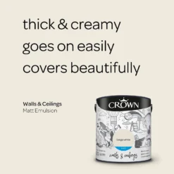 Crown Walls & Ceilings Matt Emulsion Paint Beige White - 2.5L 14 Crown Walls & Ceilings Matt Emulsion Paint Beige White - 2.5L -Laura Paint Shop 12834543 9104969529939361
