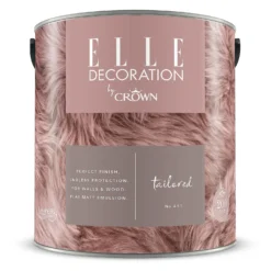 ELLE Decoration By Crown Flat Matt Paint Tailored - 2.5L 15 ELLE Decoration By Crown Flat Matt Paint Tailored - 2.5L -Laura Paint Shop 12834632 1644873586935974