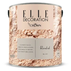 ELLE Decoration By Crown Flat Matt Paint Blended - 2.5L 15 ELLE Decoration By Crown Flat Matt Paint Blended - 2.5L -Laura Paint Shop 12834641 5614873587558270