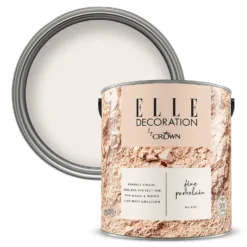 ELLE Decoration By Crown Flat Matt Paint Fine Porcelain - 2.5L