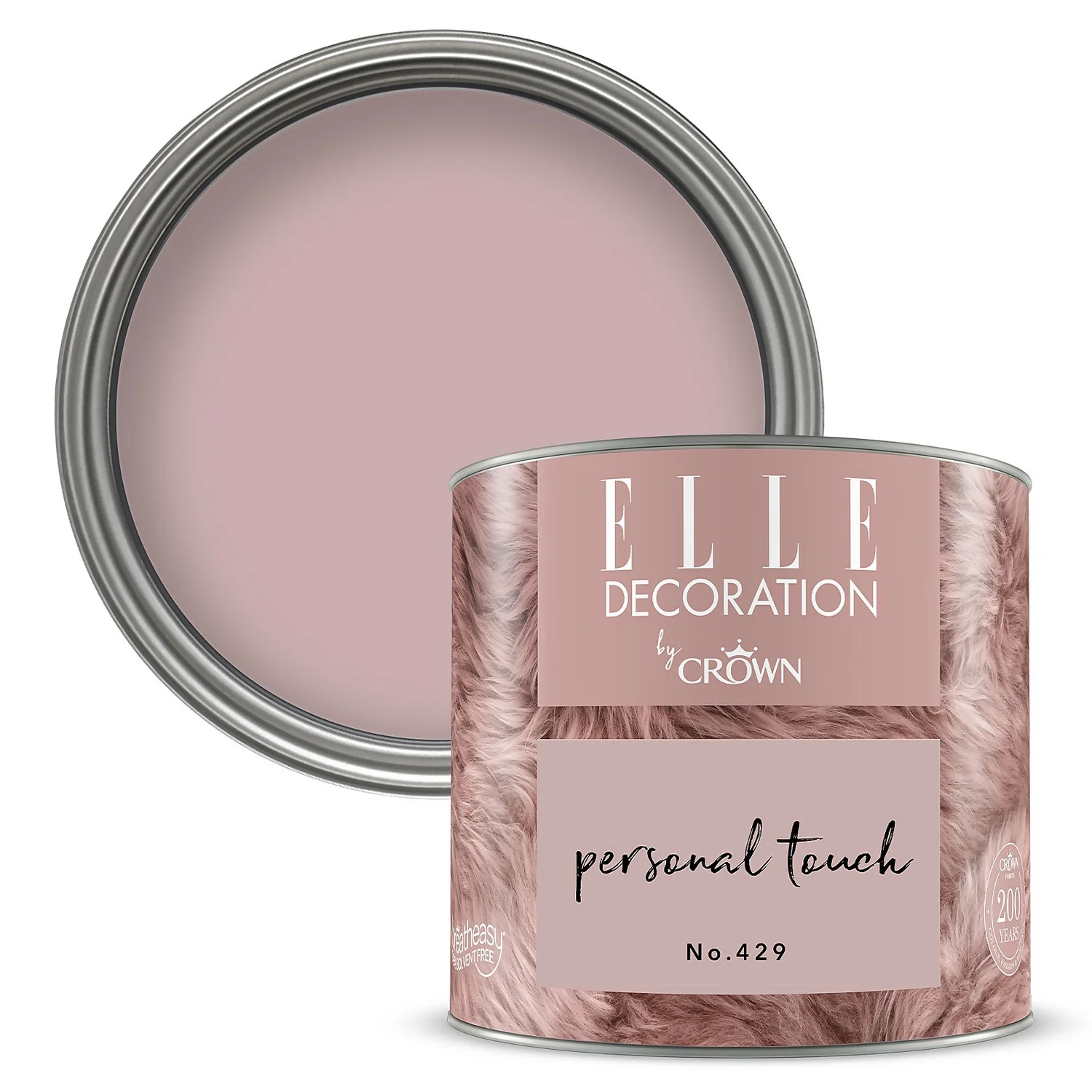ELLE Decoration By Crown Flat Matt Paint Personal Touch - Tester 125ml 3 ELLE Decoration By Crown Flat Matt Paint Personal Touch - Tester 125ml