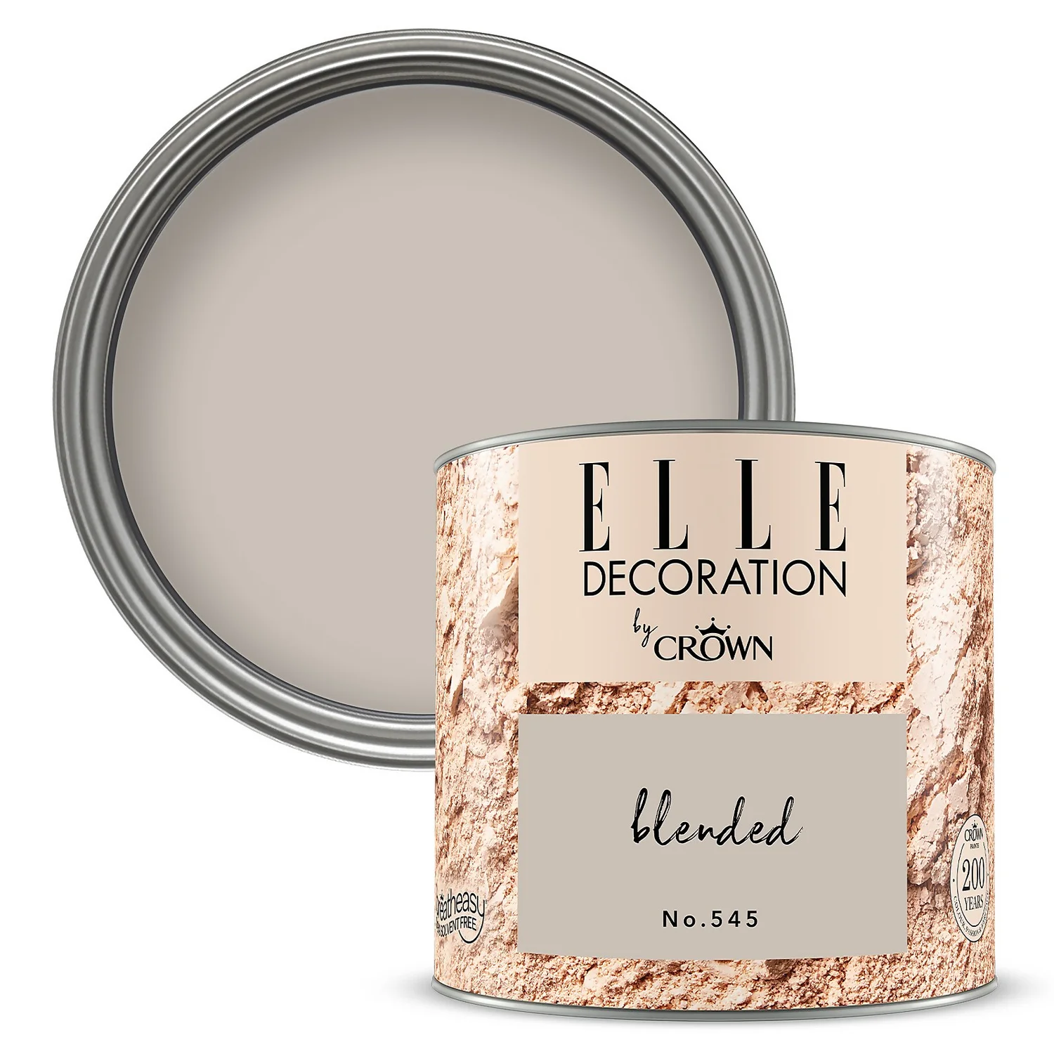 ELLE Decoration By Crown Flat Matt Paint Blended - Tester 125ml 3 ELLE Decoration By Crown Flat Matt Paint Blended - Tester 125ml