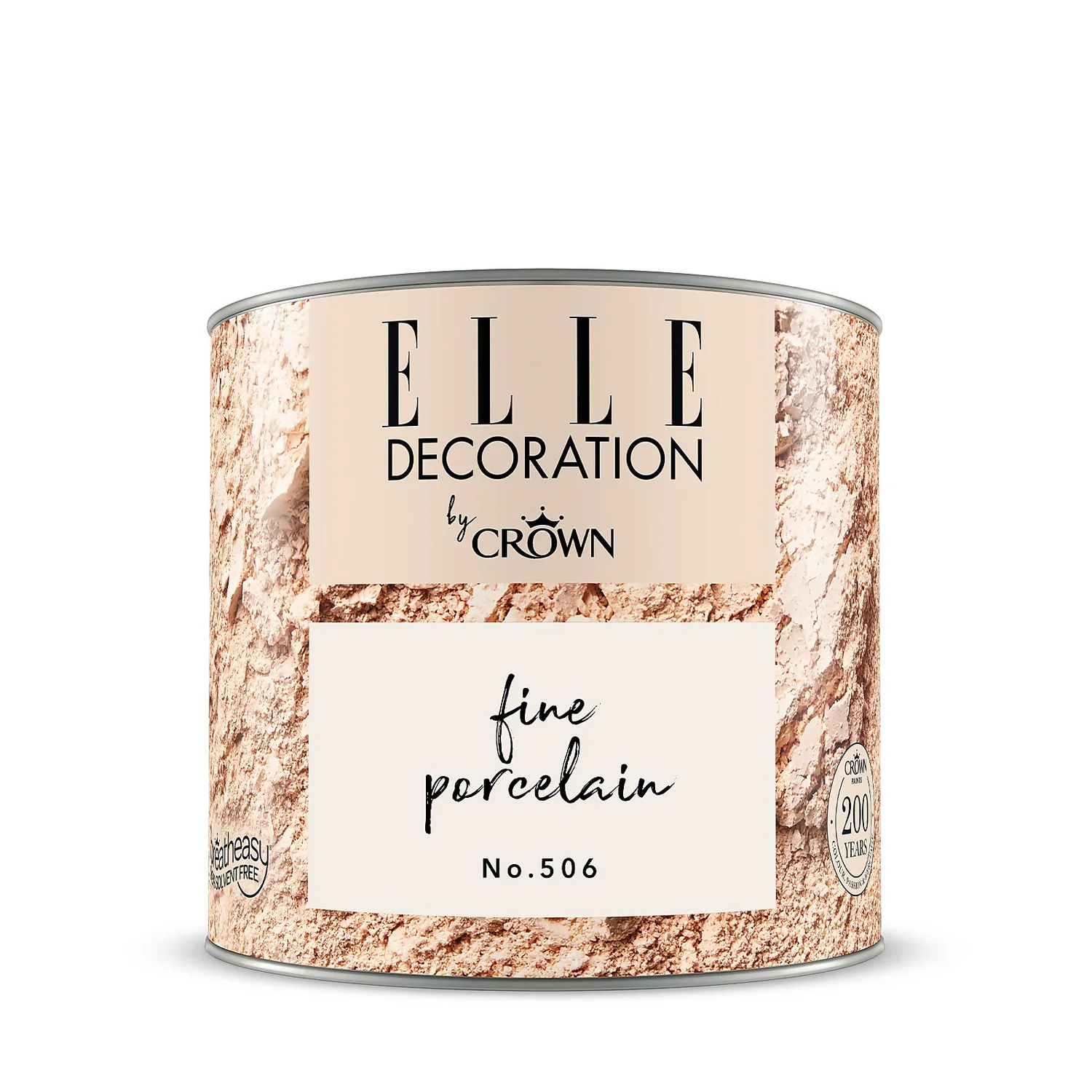 ELLE Decoration By Crown Flat Matt Paint Fine Porcelain - Tester 125ml 8 ELLE Decoration By Crown Flat Matt Paint Fine Porcelain - Tester 125ml - Image 6