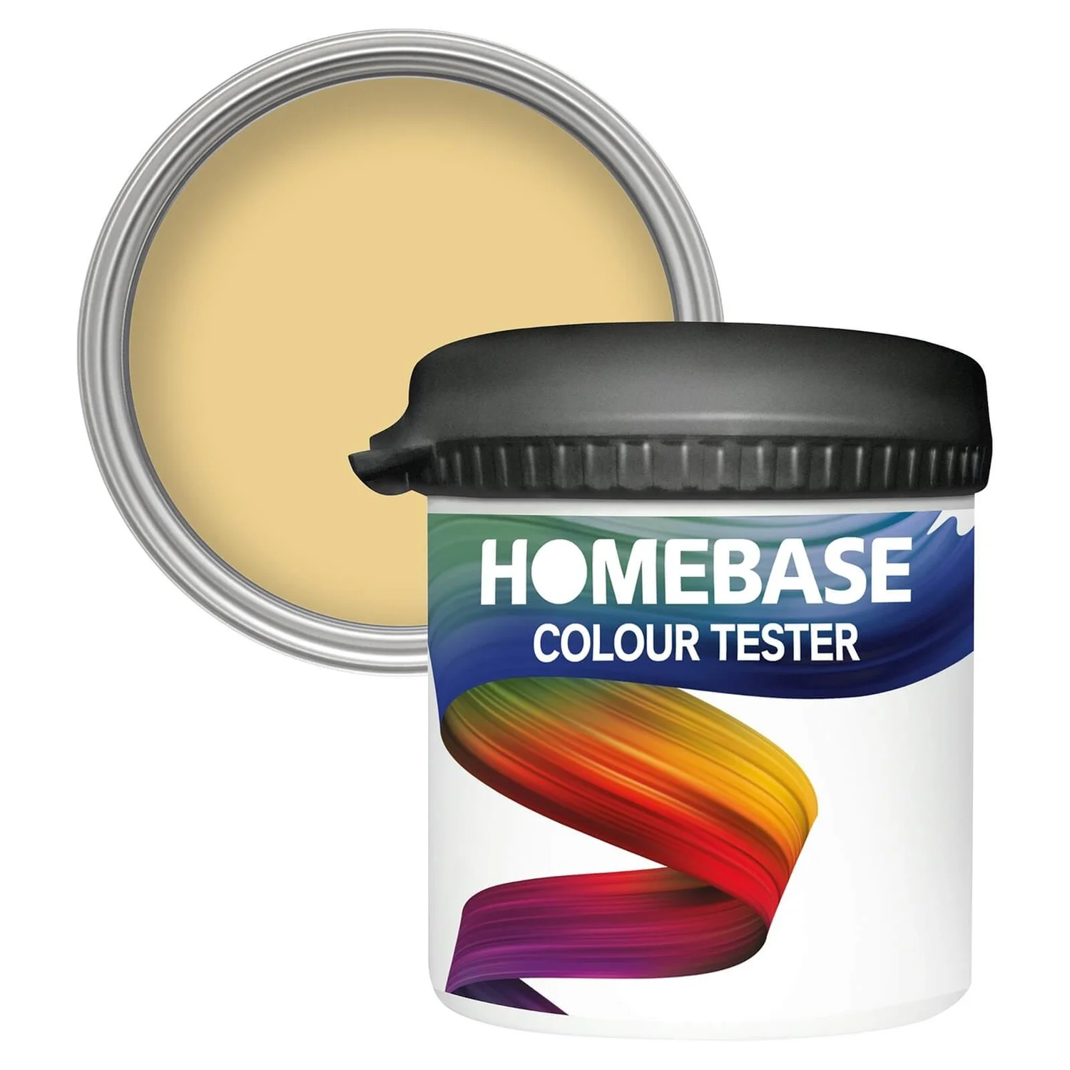 Homebase Matt Emulsion Paint Soft Mustard - Tester 90ml 3 Homebase Matt Emulsion Paint Soft Mustard - Tester 90ml
