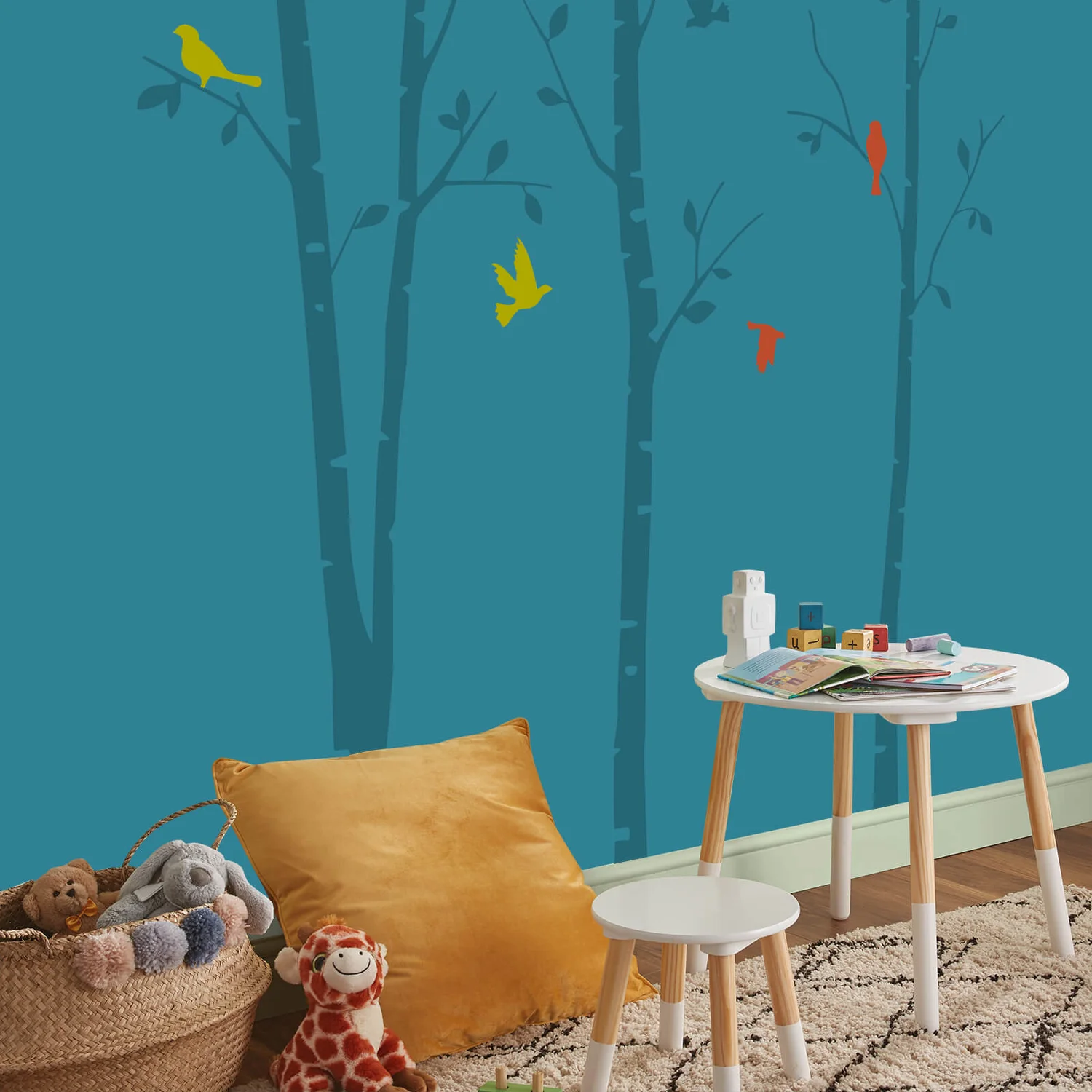 Homebase Matt Emulsion Paint Teal - 2.5L 6 Homebase Matt Emulsion Paint Teal - 2.5L - Image 4