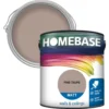 Homebase Matt Emulsion Paint Fine Taupe - 2.5L 1 Homebase Matt Emulsion Paint Fine Taupe - 2.5L -Laura Paint Shop 12836371 1514831959298845