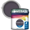 Homebase Matt Emulsion Paint Mulberry Crush - 2.5L 2 Homebase Matt Emulsion Paint Mulberry Crush - 2.5L -Laura Paint Shop 12836391 1854831958822310