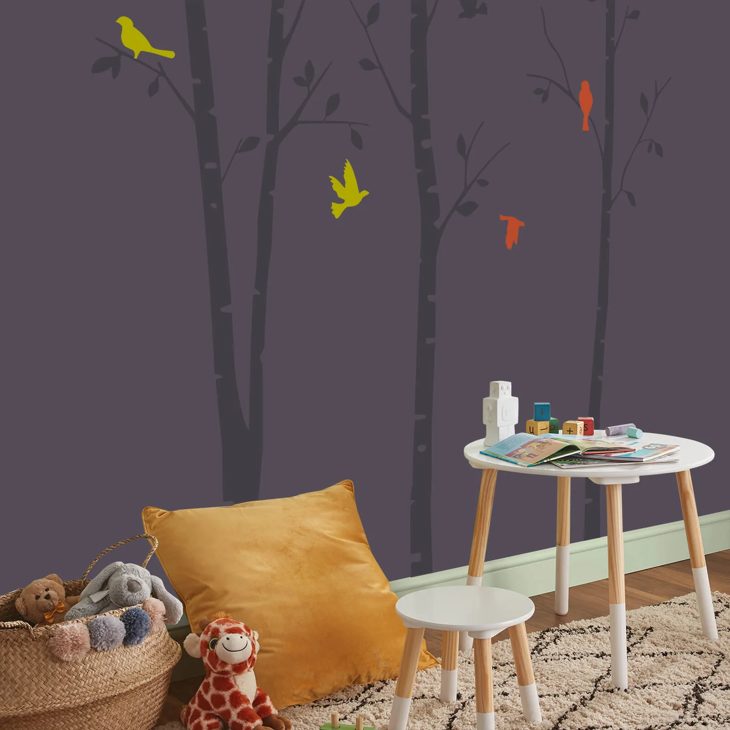 Homebase Matt Emulsion Paint Mulberry Crush - 2.5L 6 Homebase Matt Emulsion Paint Mulberry Crush - 2.5L - Image 4