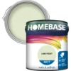 Homebase Matt Emulsion Paint Lime Frost - 2.5L 1 Homebase Matt Emulsion Paint Lime Frost - 2.5L -Laura Paint Shop 12836397 6834831943733915