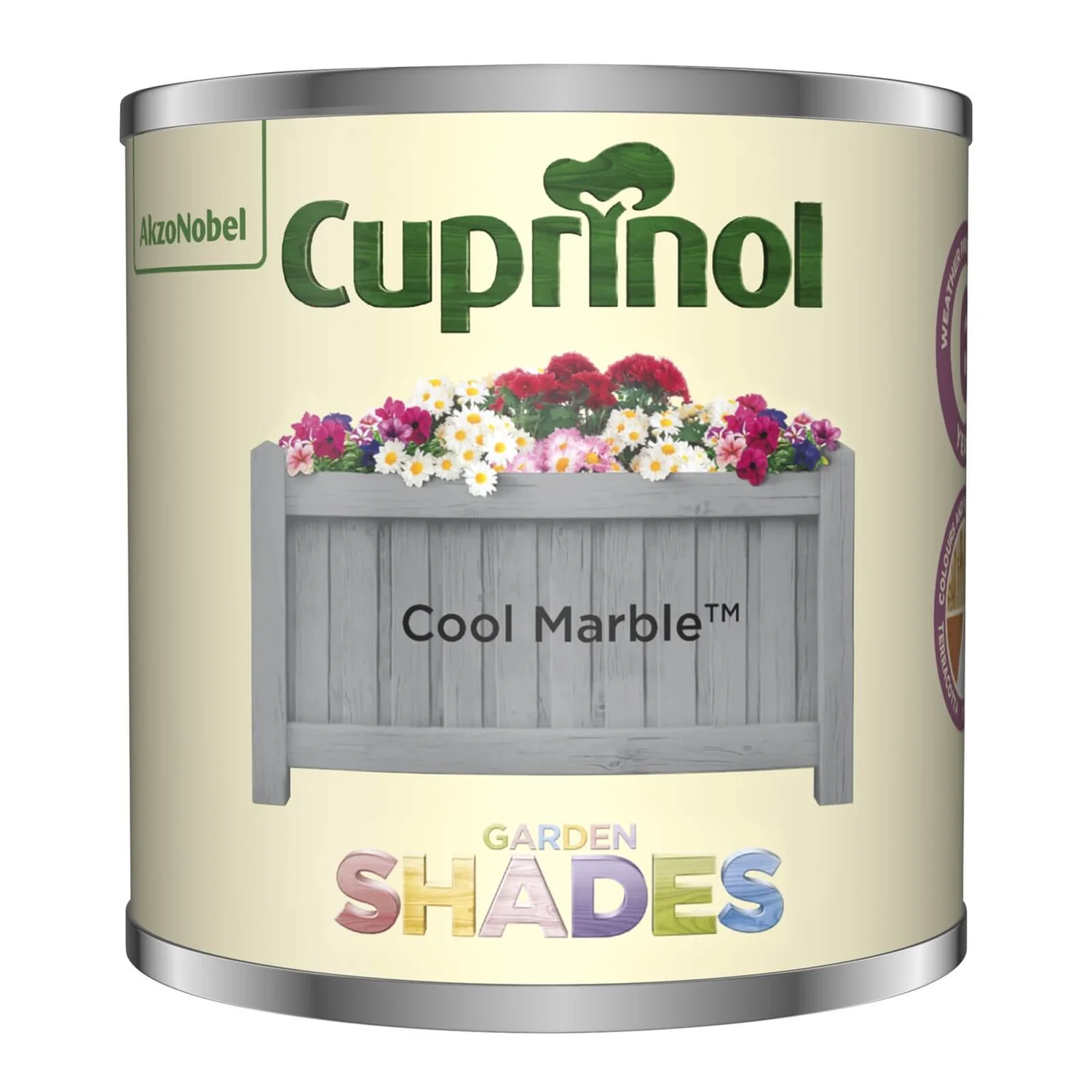 Cuprinol Garden Shades Cool Marble Tester - 125ml 3 Cuprinol Garden Shades Cool Marble Tester - 125ml