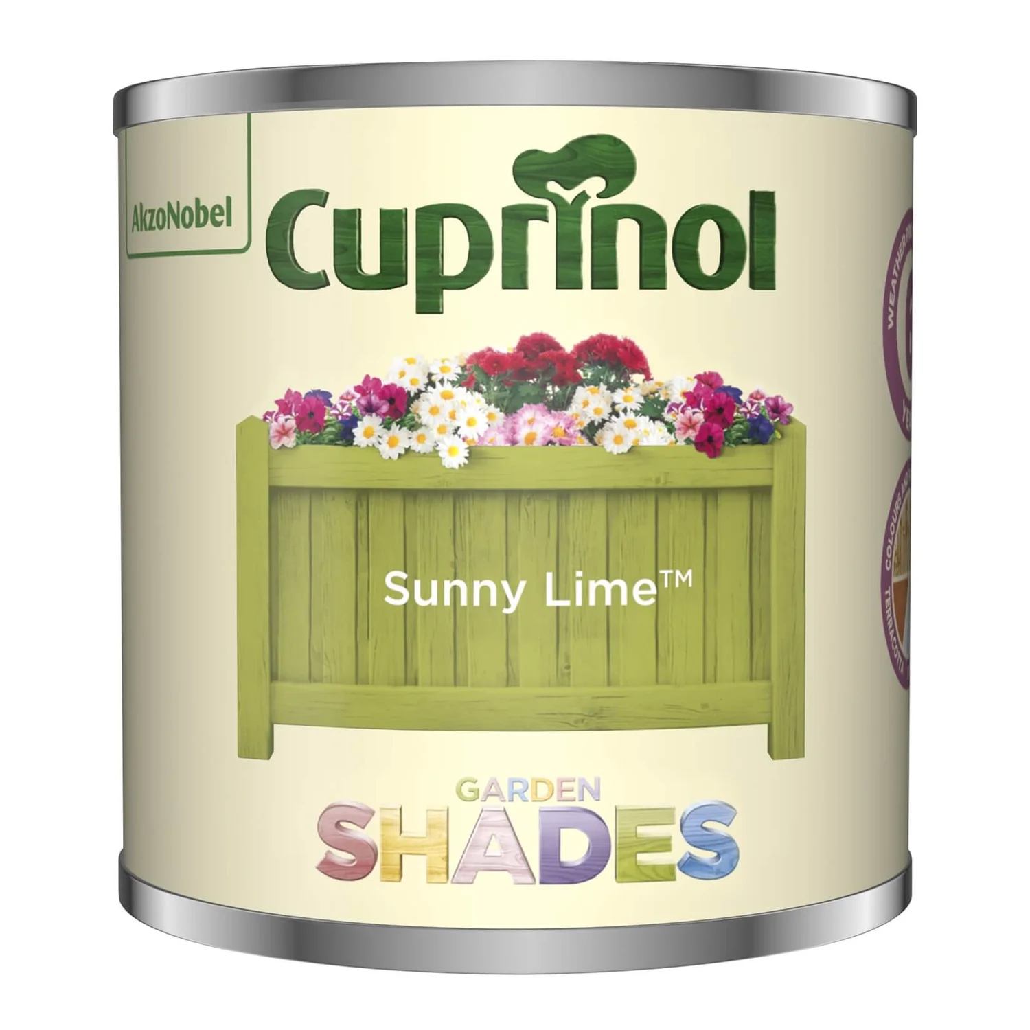 Cuprinol Garden Shades Sunny Lime Tester - 125ml 2 Cuprinol Garden Shades Sunny Lime Tester - 125ml