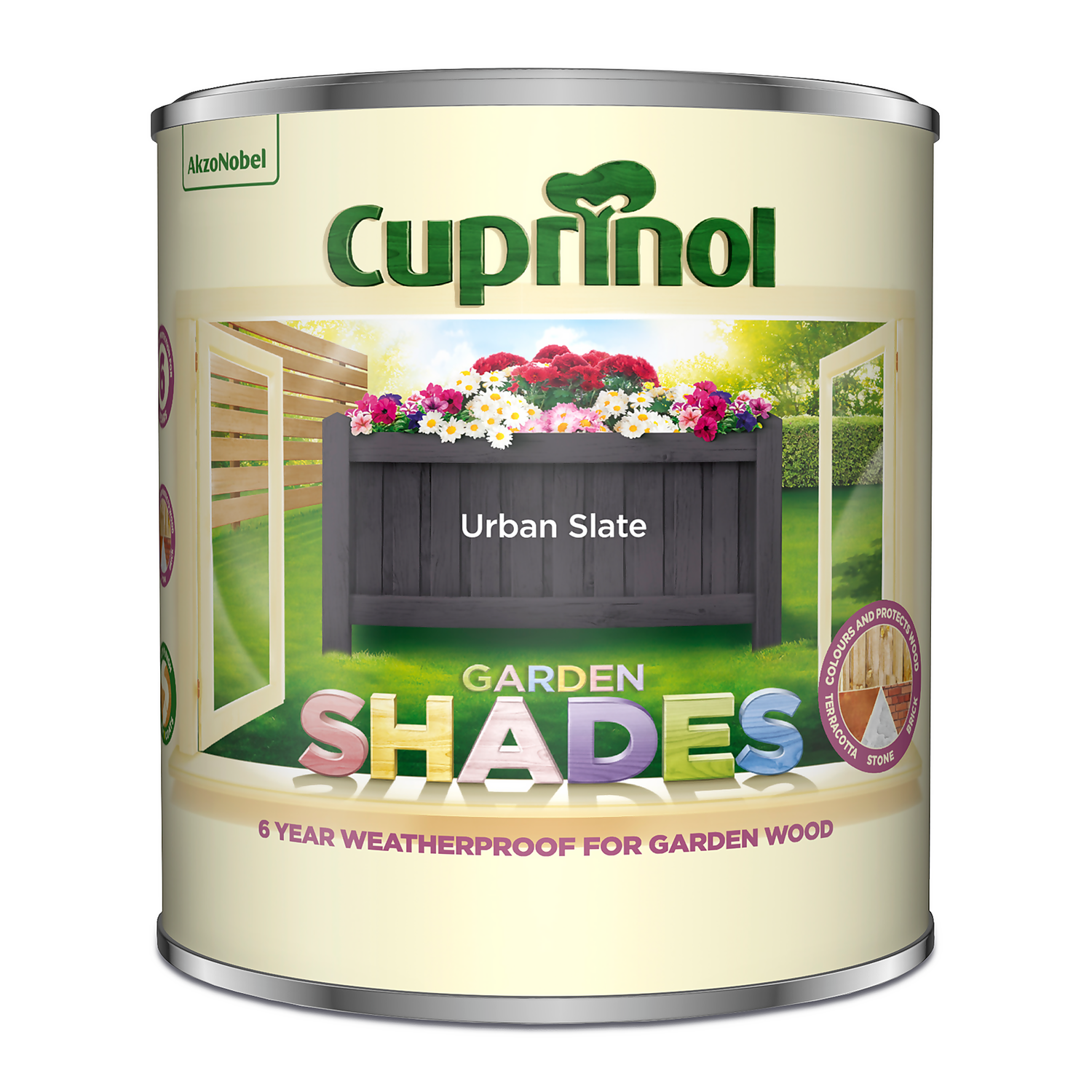 Cuprinol Garden Shades Urban Slate - 1L 5 Cuprinol Garden Shades Urban Slate - 1L - Image 3