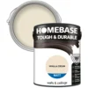 Homebase Tough & Durable Matt Paint Vanilla Cream - 5L 2 Homebase Tough & Durable Matt Paint Vanilla Cream - 5L -Laura Paint Shop 12837192 1784831954830930