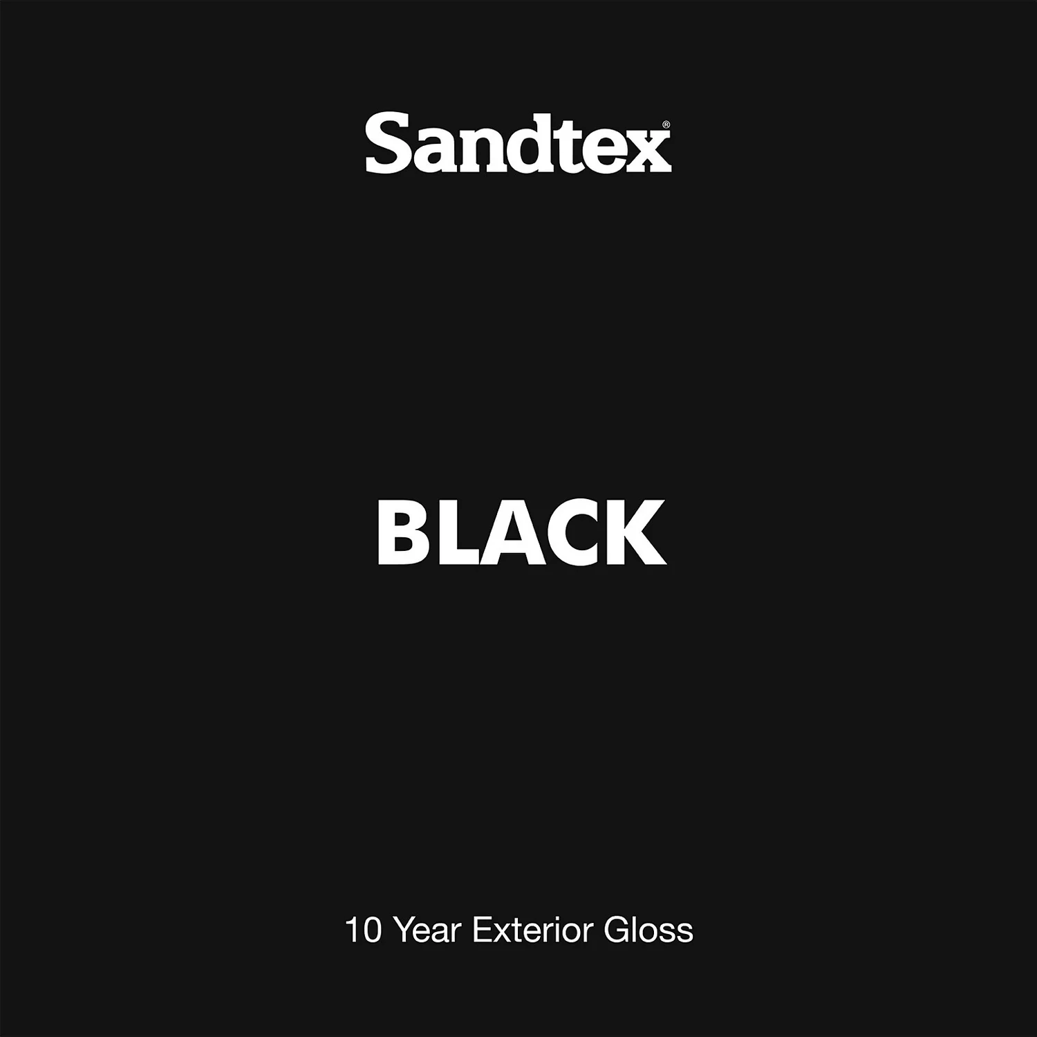 Sandtex® Exterior 10 Year Gloss Paint Charcoal Black - 2.5L 10 Sandtex® Exterior 10 Year Gloss Paint Charcoal Black - 2.5L - Image 8