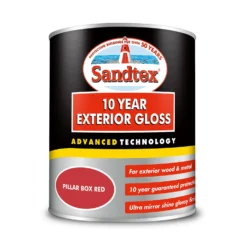 Sandtex® Exterior 10 Year Gloss Paint Pillar Box Red - 750ml 16 Sandtex® Exterior 10 Year Gloss Paint Pillar Box Red - 750ml -Laura Paint Shop 12838204 6504872087930939