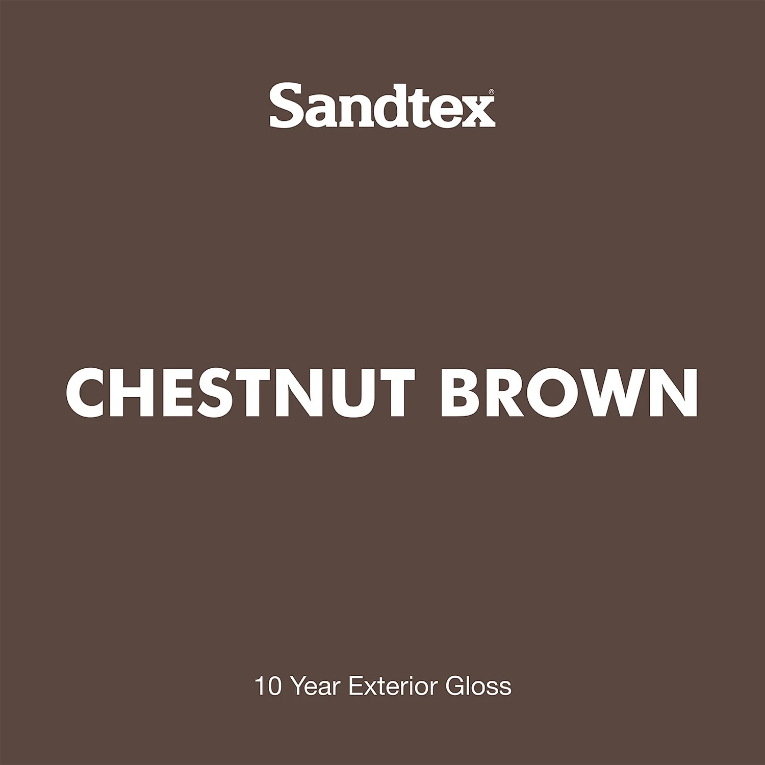 Sandtex® Exterior 10 Year Gloss Paint Chestnut Brown - 750ml 10 Sandtex® Exterior 10 Year Gloss Paint Chestnut Brown - 750ml - Image 8