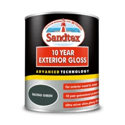 Sandtex® Exterior 10 Year Gloss Paint Racing Green -750ml 16 Sandtex® Exterior 10 Year Gloss Paint Racing Green -750ml -Laura Paint Shop 12838779 6394872088004199