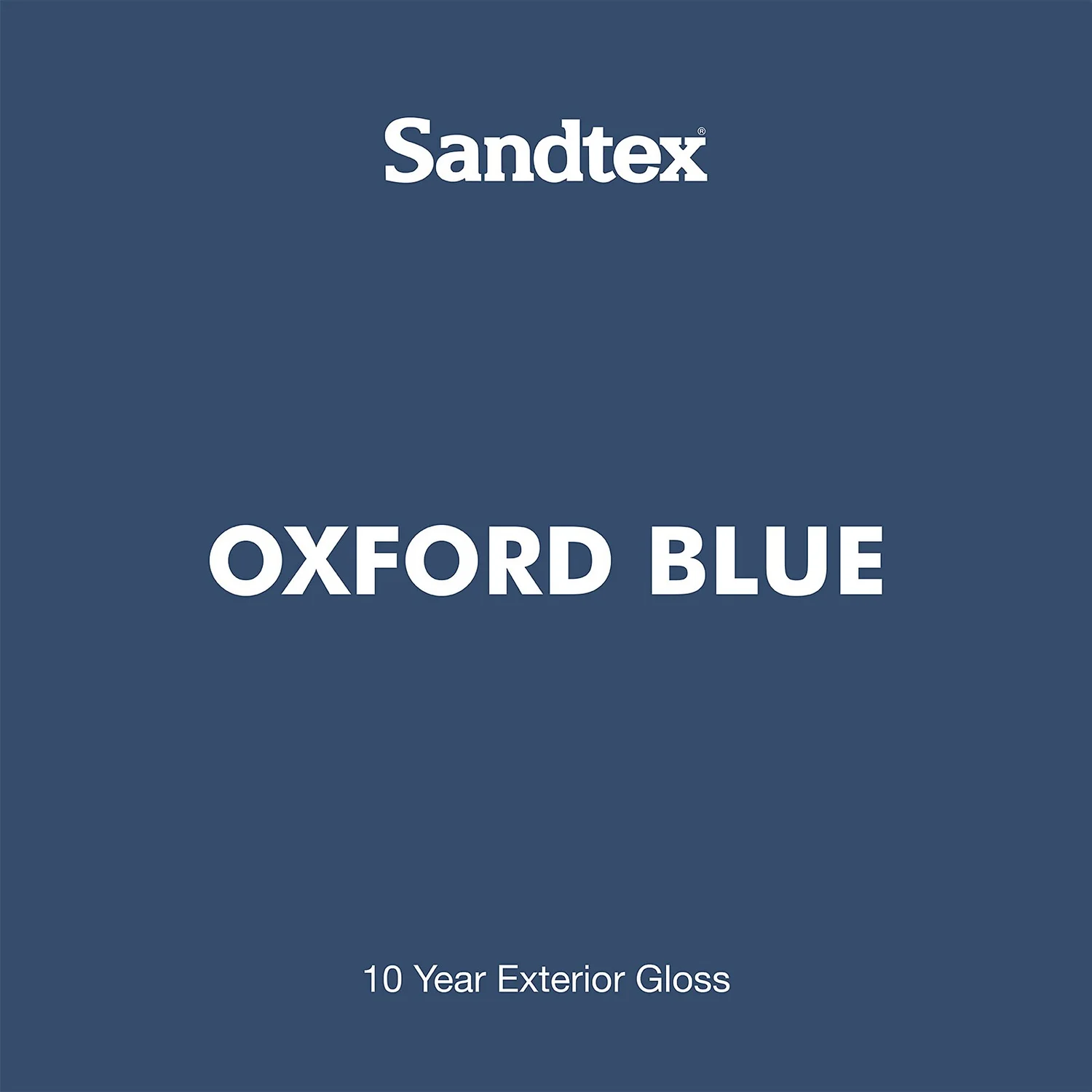 Sandtex® Exterior 10 Year Gloss Paint Oxford Blue - 750ml 10 Sandtex® Exterior 10 Year Gloss Paint Oxford Blue - 750ml - Image 8